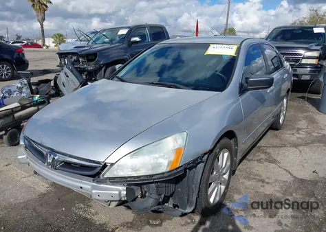 2007 Honda Accord 3.0 Se из США, поврежденный, VIN 1HGCM66497A032885